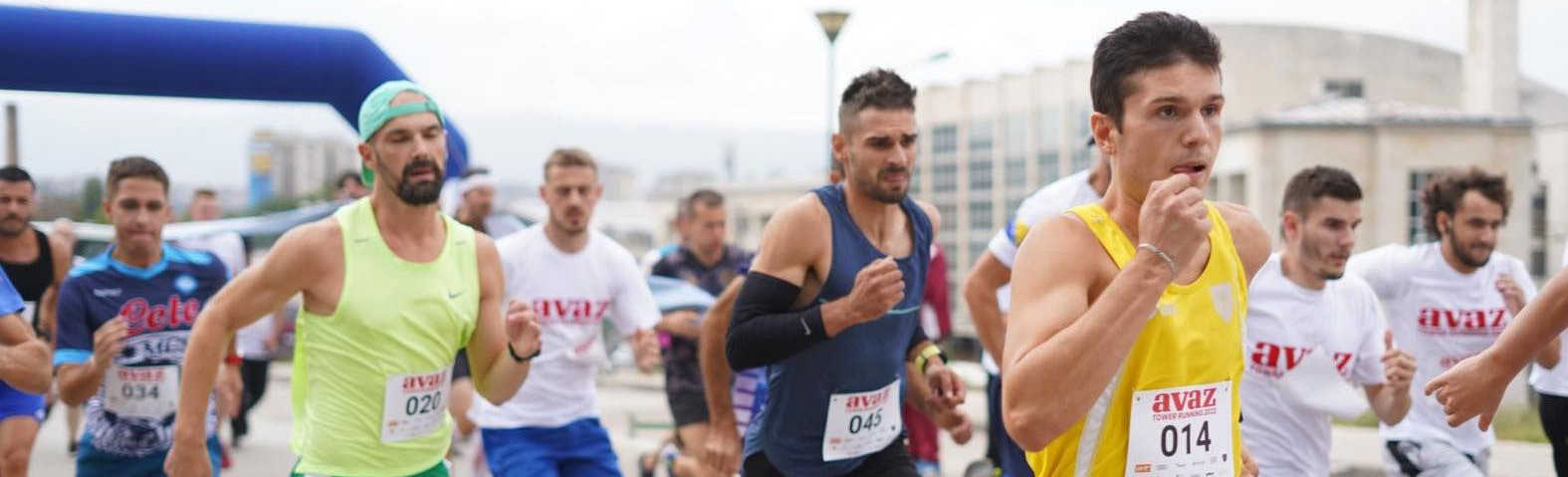 Učesnici vertikalnog maratona